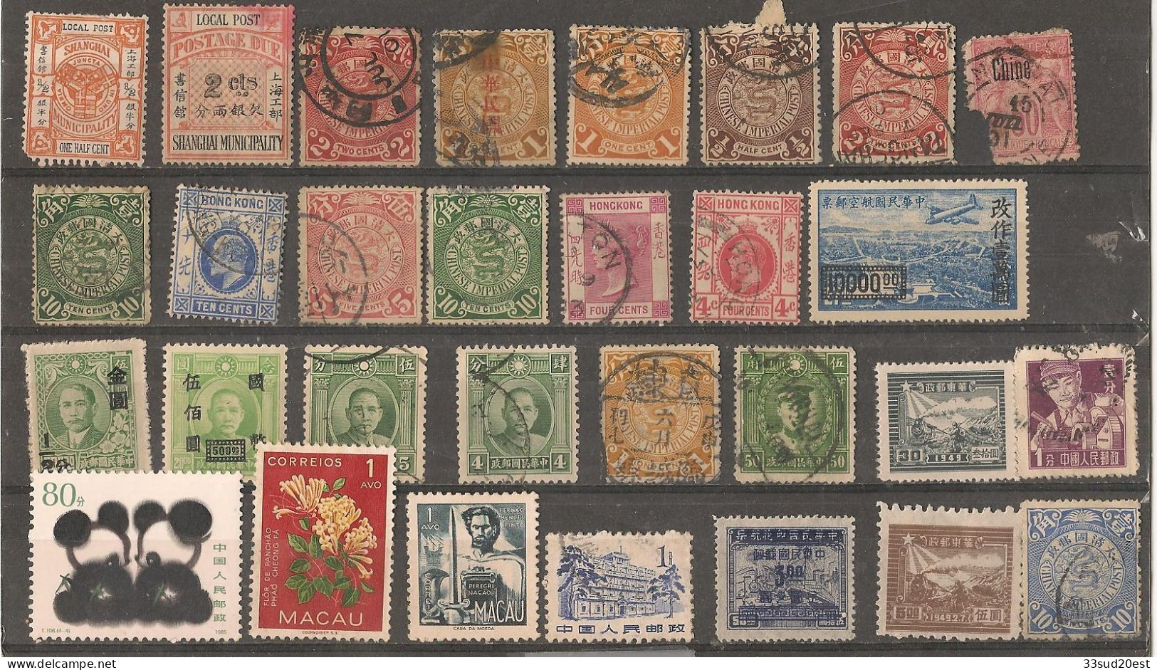 Lot De Timbres De Chine (8 Grammes) - Sammlungen (ohne Album)