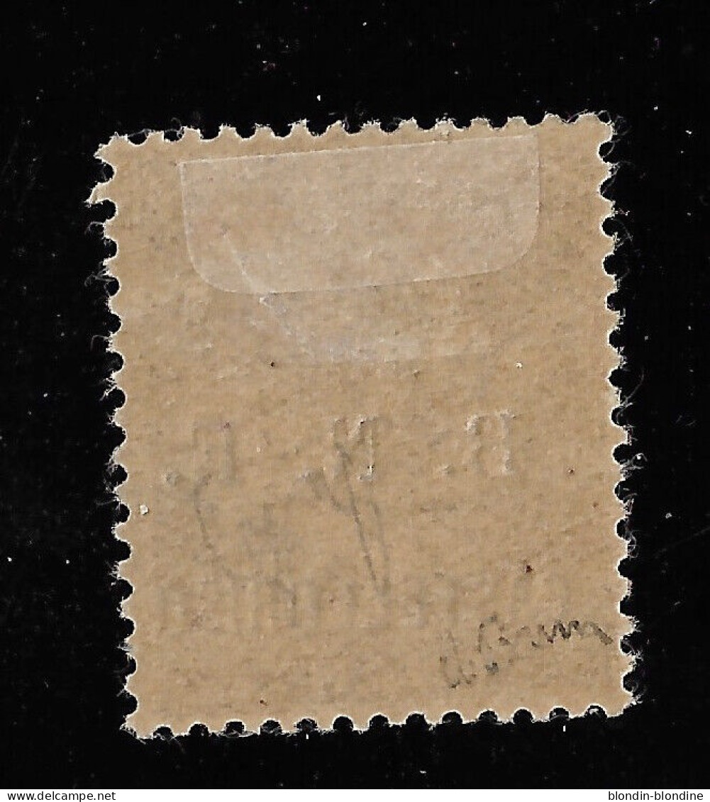 CASTELLORIZO YT 9A NEUF* TB VARIÉTÉ S AU LIEU DE Z Signé BRUN ...TIRAGE 16 EX ! - Unused Stamps