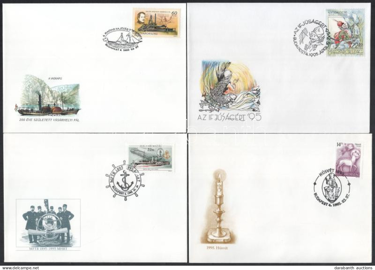 1994-1995 10 Klf FDC - Autres & Non Classés