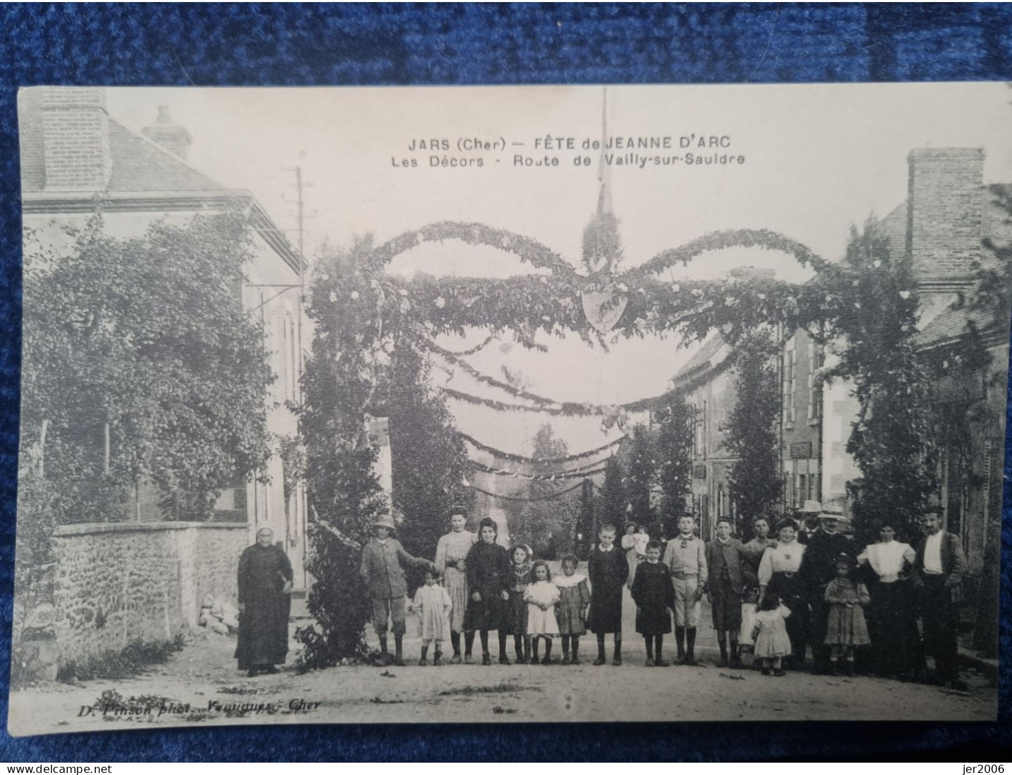 18.Cher// JARS. FETE DE JEANNE D'ARC. ROUTE DE VAILLY SUR SAULDRE..ANIMÉE Y - Autres & Non Classés