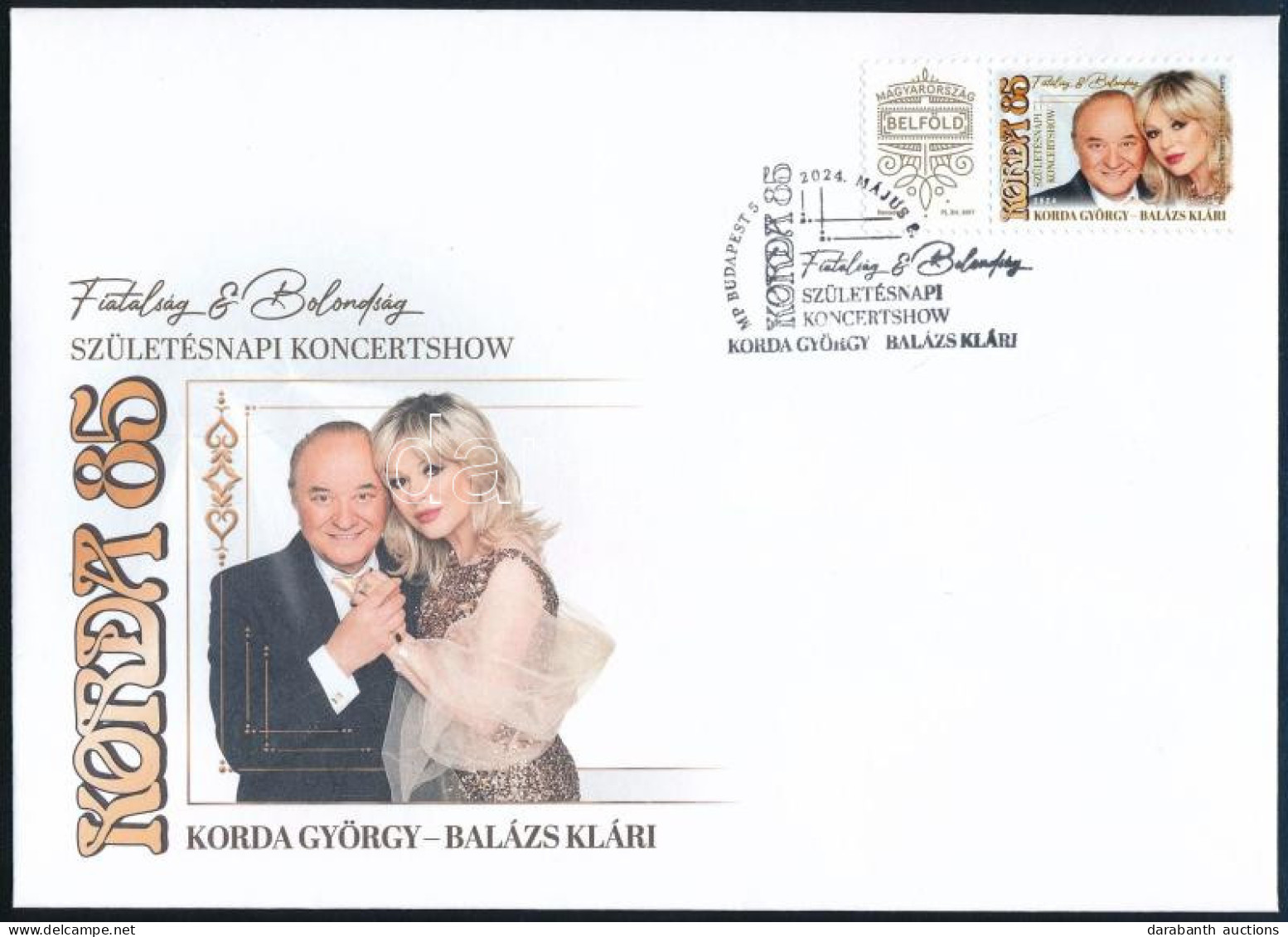 2024 Korda György FDC - Other & Unclassified