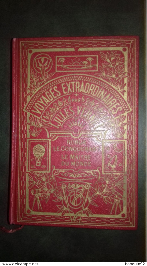 Robur Le Conquérant Et Le Maître Du Monde De Jules Verne - Hachette