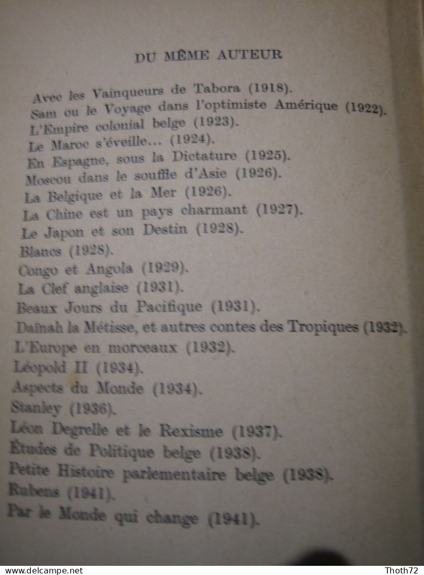 L'EUROPE AUX EUROPEENS. Pierre DAYE. 1942. Nouvelle Société D'éditions (NSE) Bruxelles. - Français