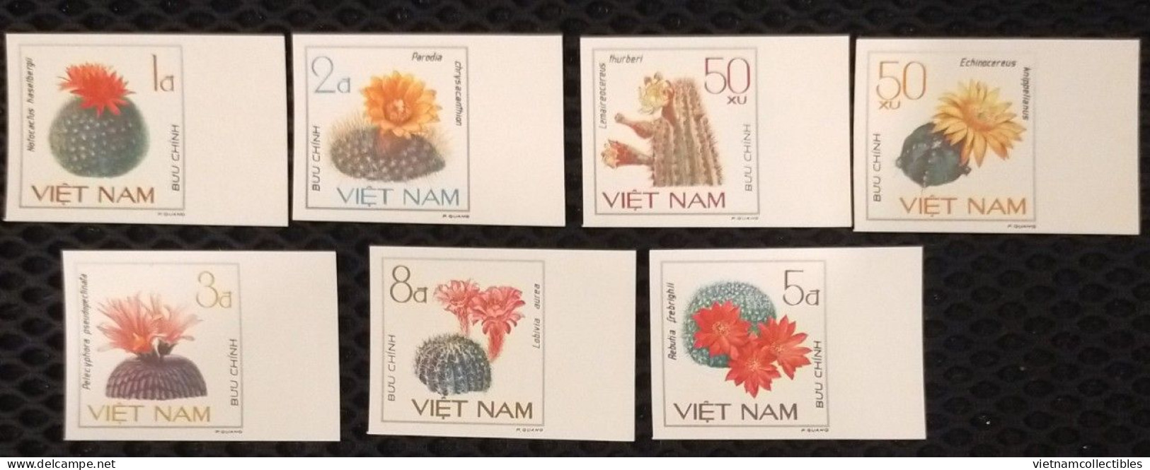 Vietnam Viet Nam MNH Imperf Stamps 1985 : Cacti / Flower (Ms462) - Viêt-Nam