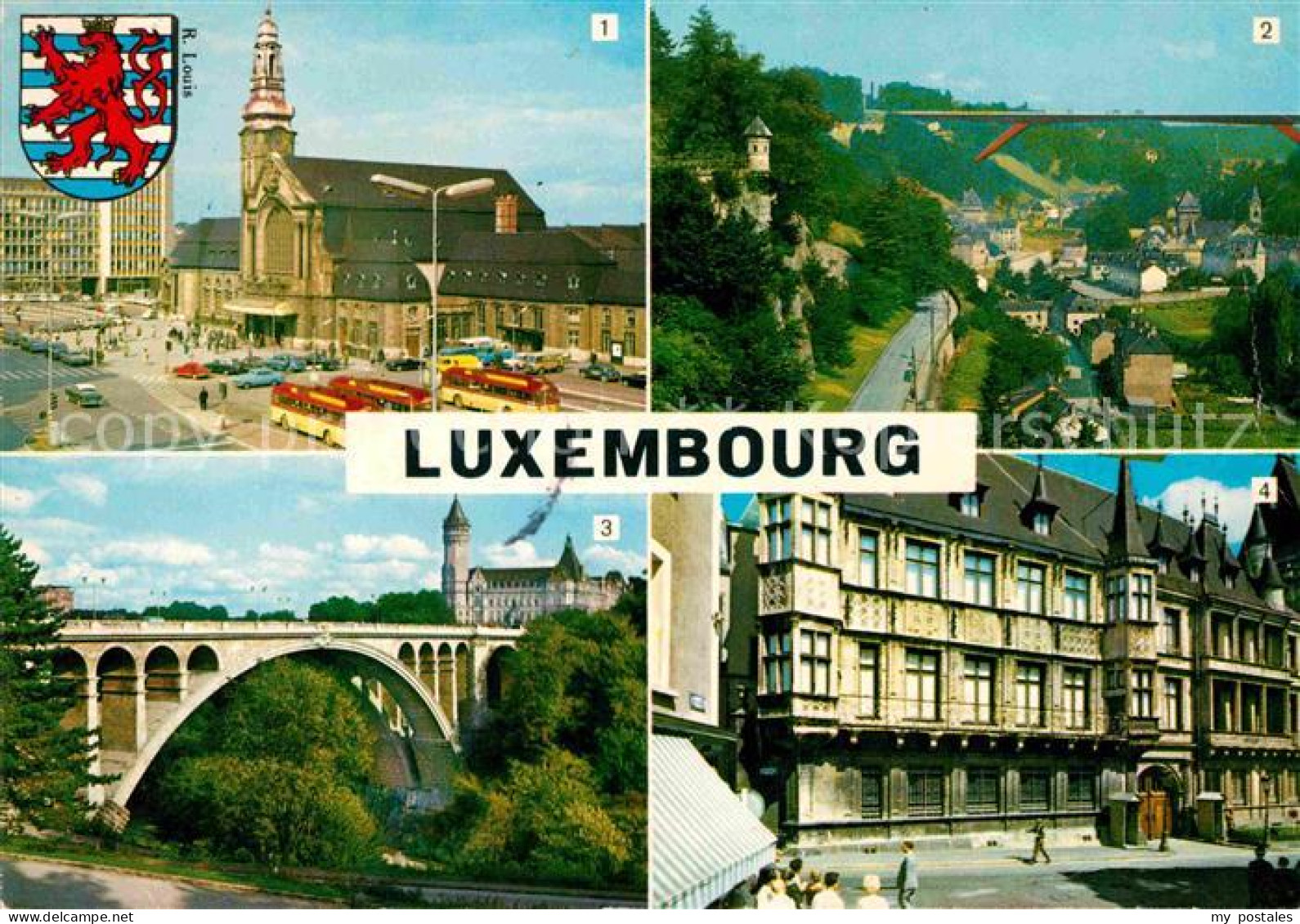 72725551 Luxembourg_Luxemburg Gare Centrale Pont-Grande-Duchesse-Charlotte Pont- - Autres & Non Classés