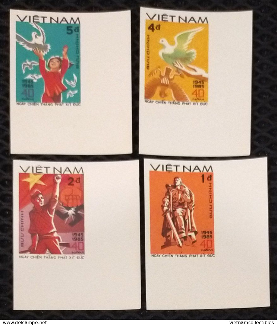 Vietnam Viet Nam MNH Imperf Stamps 1985 : 40th Anniversary Of Triumph Over Fascism (Ms465) - Viêt-Nam