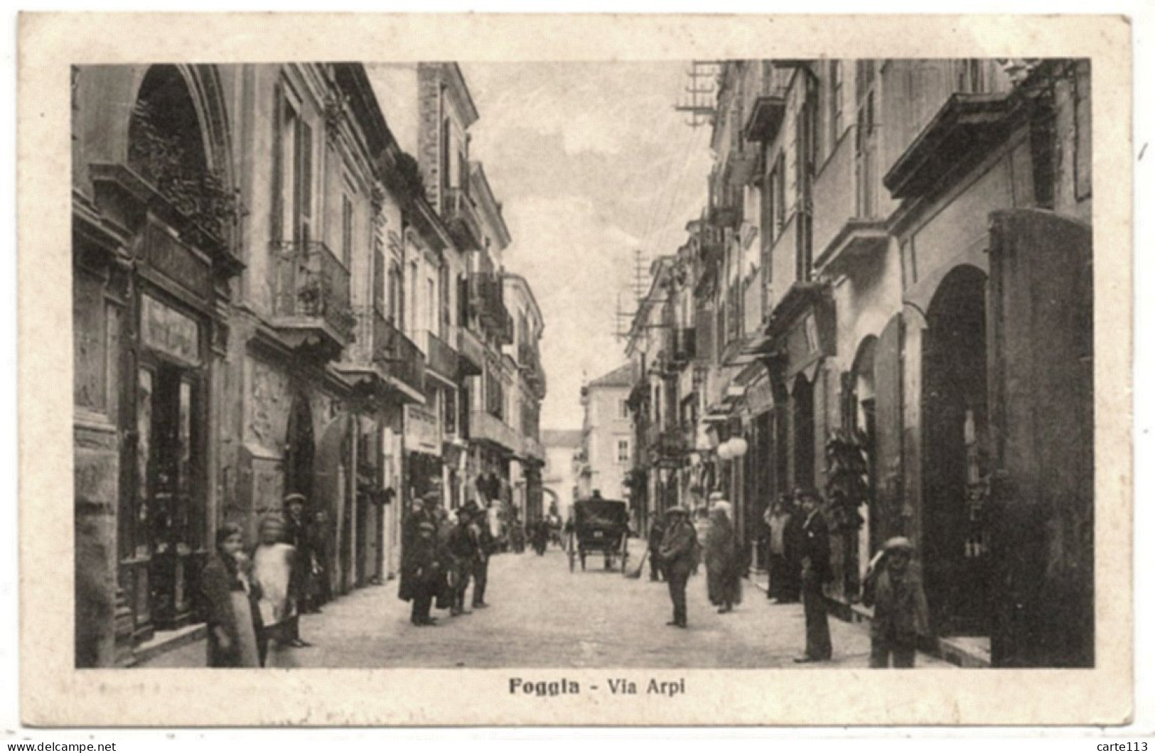 - B26517CPA - FOGGIA - Via Arpi - ITALIA - Très Bon état - EUROPE - Foggia