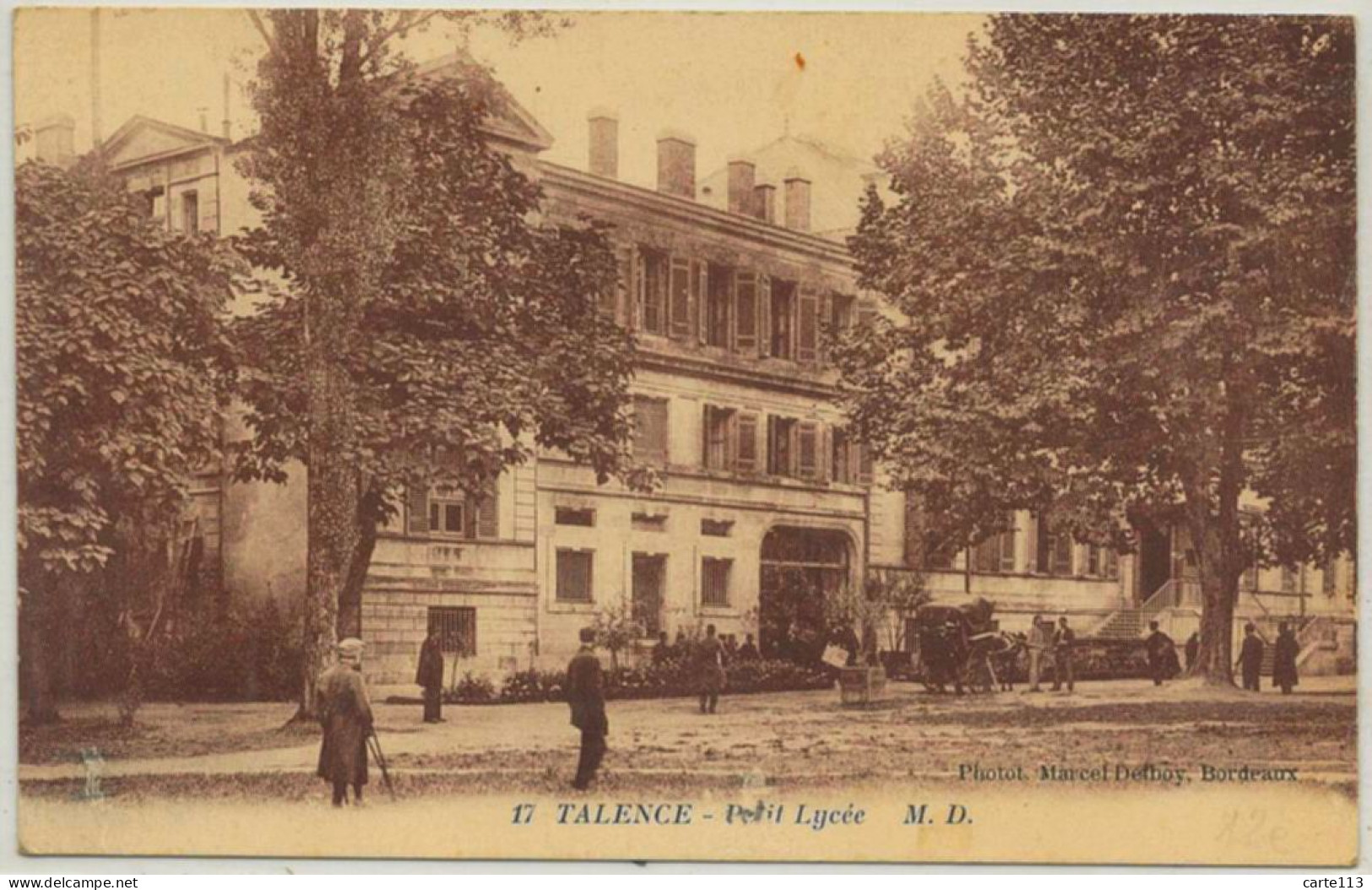 33 - B26480CPA - TALENCE - Le Peit Lycée - Hopital Provisoire - Très Bon état - GIRONDE - Sonstige & Ohne Zuordnung