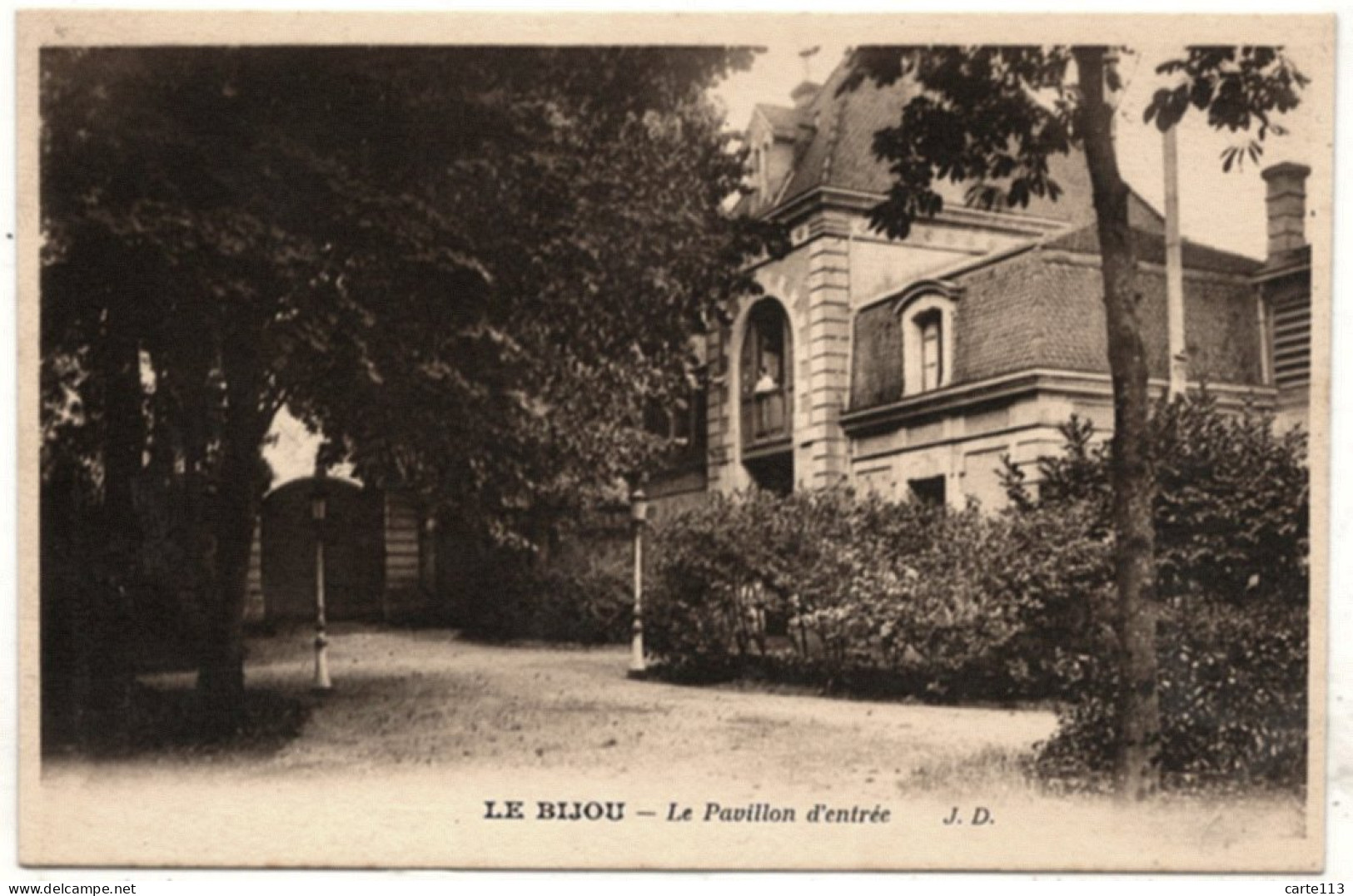 33 - B26496CPA - TALENCE - Le BIJOU - Le Pavillon D'entree - Très Bon état - GIRONDE - Andere & Zonder Classificatie