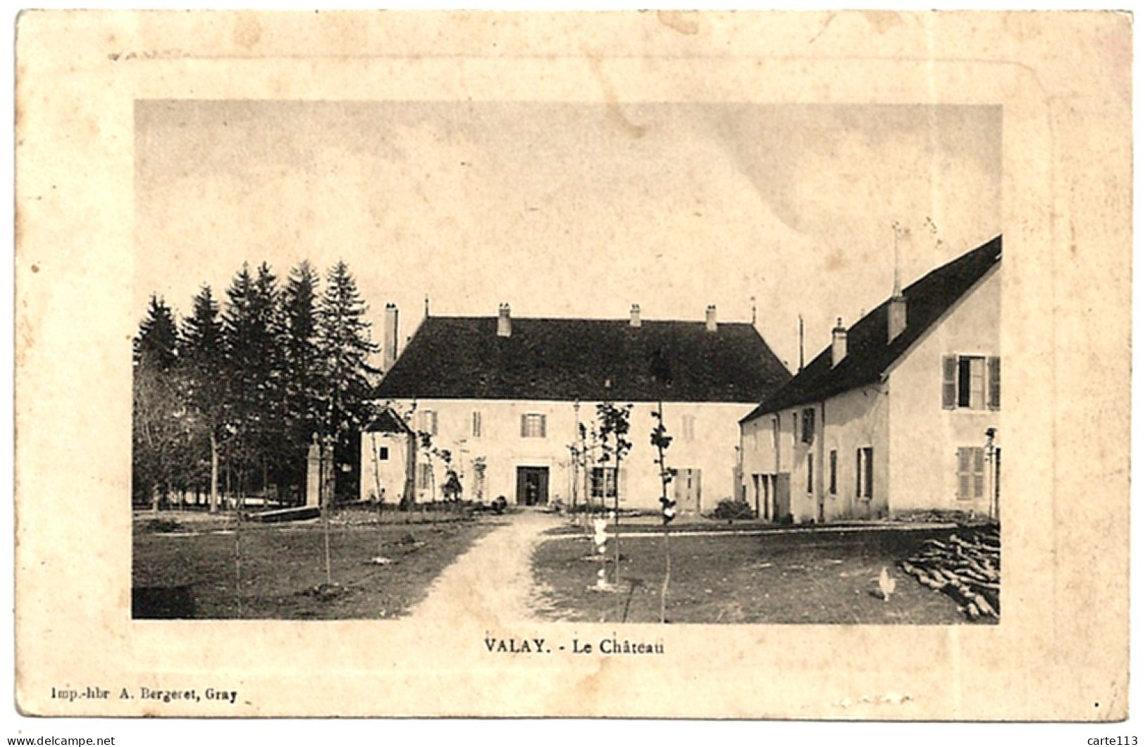 70 - B26351CPA - VALAY - Le Château - Assez Bon état - HAUTE-SAONE - Other & Unclassified