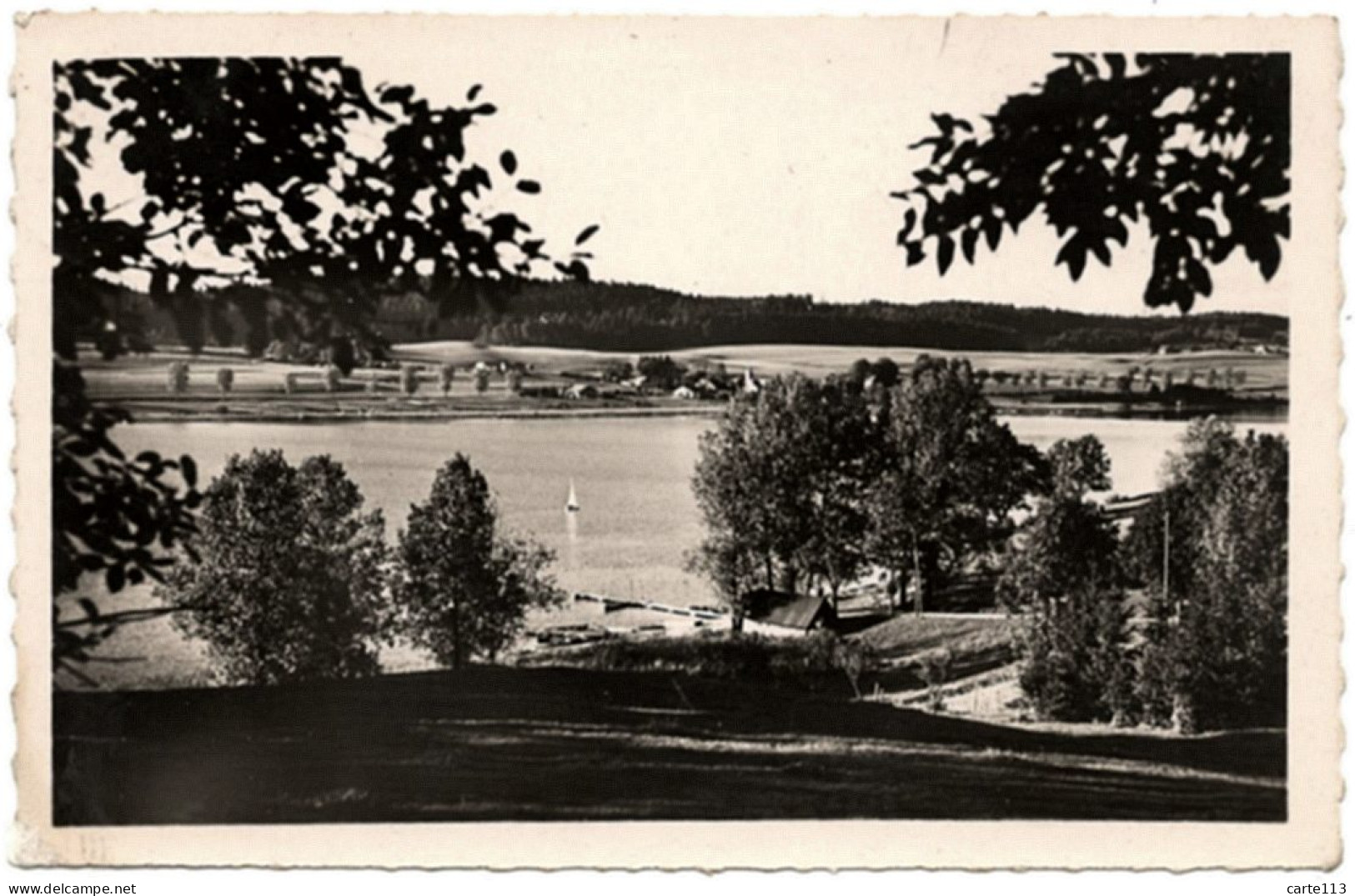 25 - B26121CPSM - MALBUISSON - Descente Au Port - Très Bon état - DOUBS - Andere & Zonder Classificatie