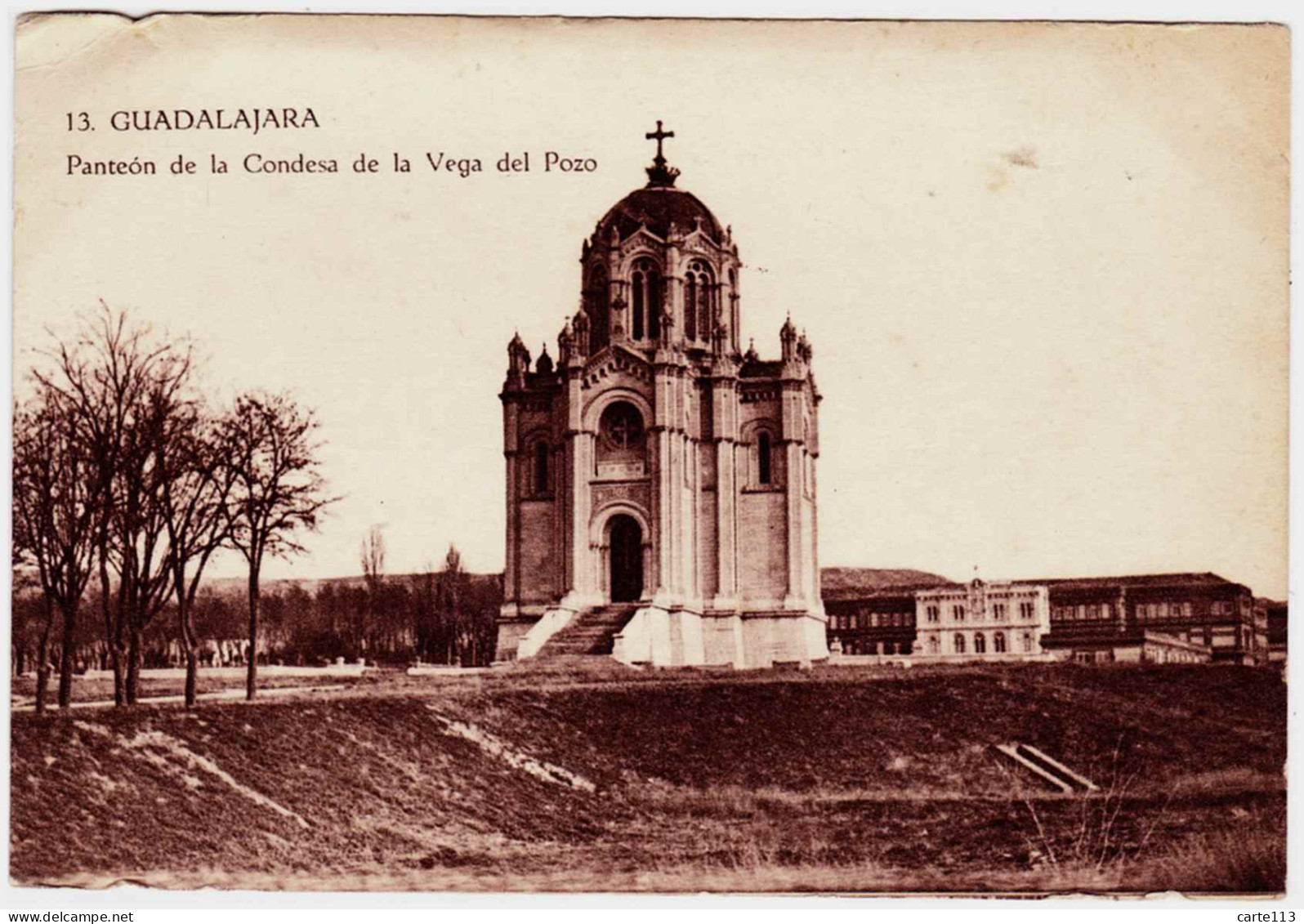 - B24647CPA - GUADALAJARA - Espagne - Panteon De La Condesa De La Vega Des Pozo - Bon état - EUROPE - Guadalajara