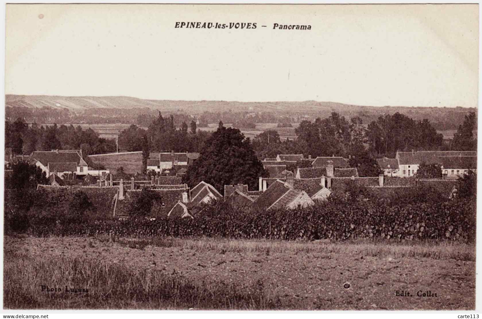 89 - B24673CPA - EPINEAU  LES VOVES - Panorama - Parfait état - YONNE - Other & Unclassified