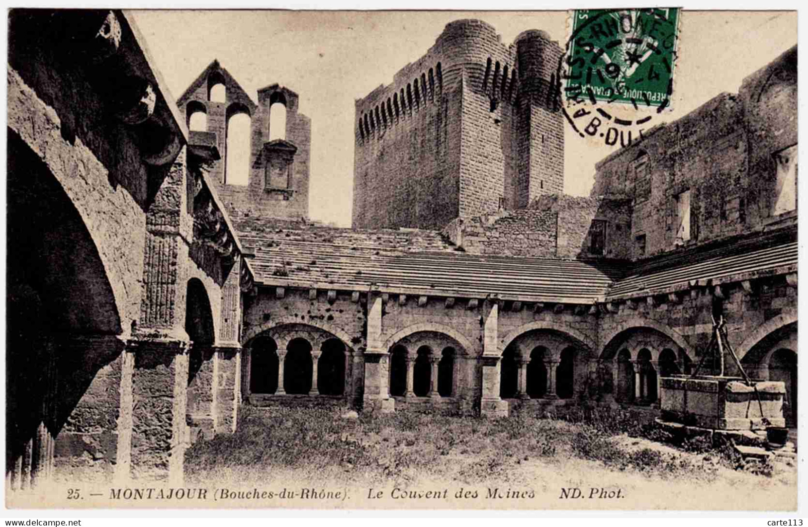 13 - B24593CPA - MONTAJOUR - Le Couvent Des Moines - Parfait état - BOUCHES-DU-RHONE - Sonstige & Ohne Zuordnung