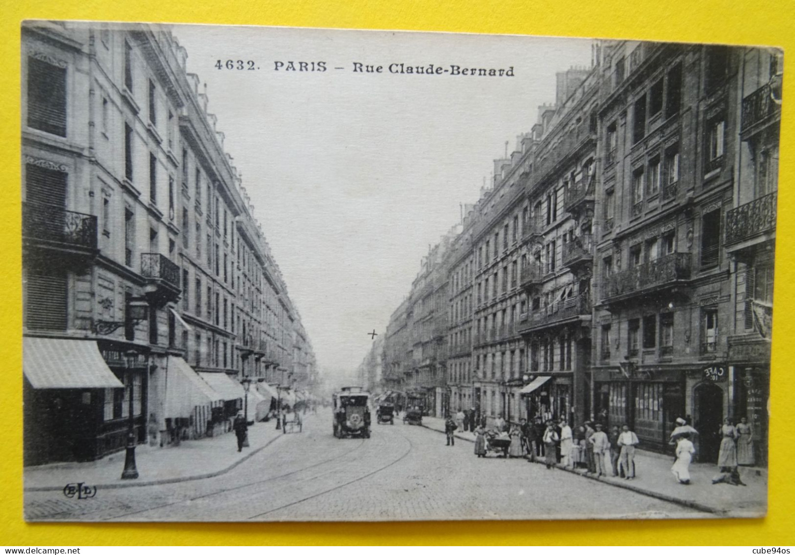 CPA PARIS--5ème ARRONDISSEMENT---RUE CLAUDE BERNARD. - District 05