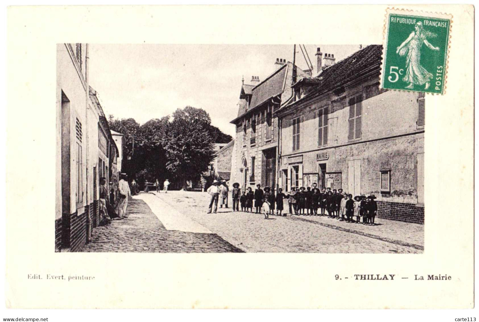 95 - B22337CPA - THILLAY - La Mairie - Très Bon état - VAL-D'OISE - Other & Unclassified