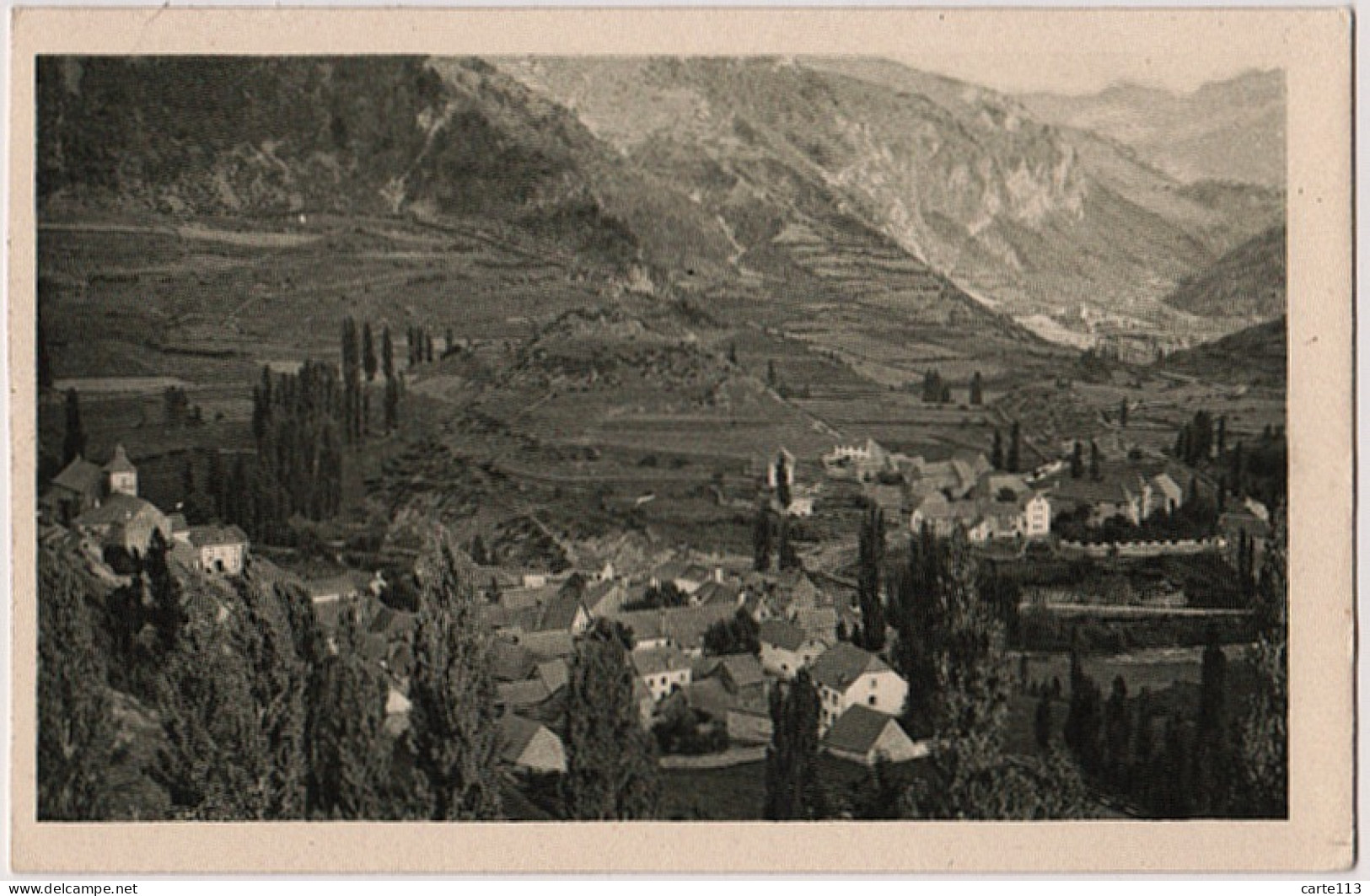 0 - B21592CPA - SALLENT DE GALLEGO - ESPAGNE - Vista Desde La Carretera De Francia - Parfait état - EUROPE - Andere & Zonder Classificatie