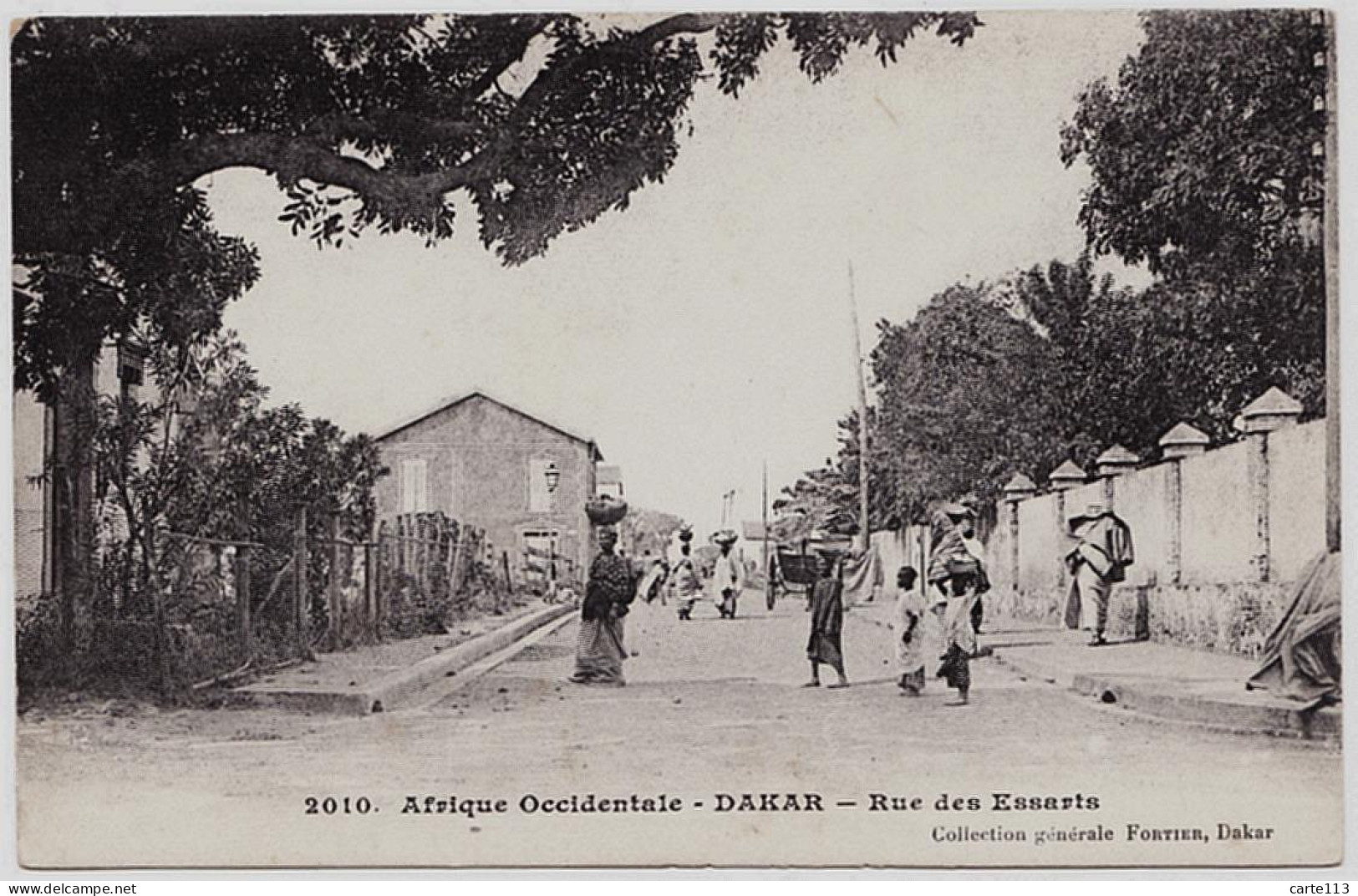 0 - B21035CPA - DAKAR - SENEGAL - Rue Des Essarts - Parfait état - AFRIQUE - Senegal