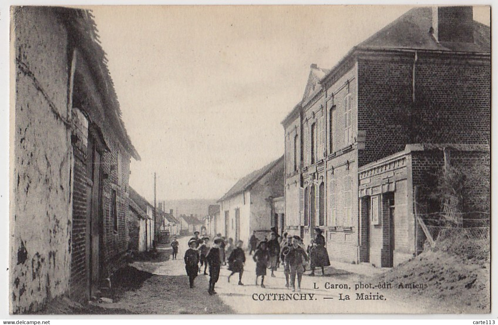 80 - B17757CPA - COTTENCHY - La Mairie - Très Bon état - SOMME - Sonstige & Ohne Zuordnung