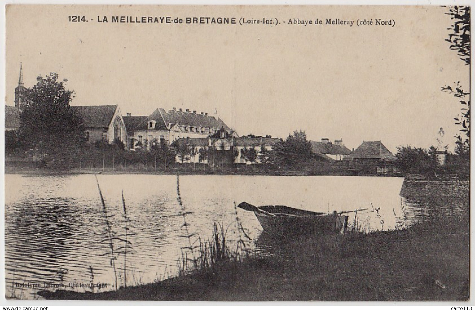 44 - B17563CPA - LA MEILLERAYE DE BRETAGNE - Abbaye De Melleray - Cote Nord - Très Bon état - LOIRE-ATLANTIQUE - Otros & Sin Clasificación