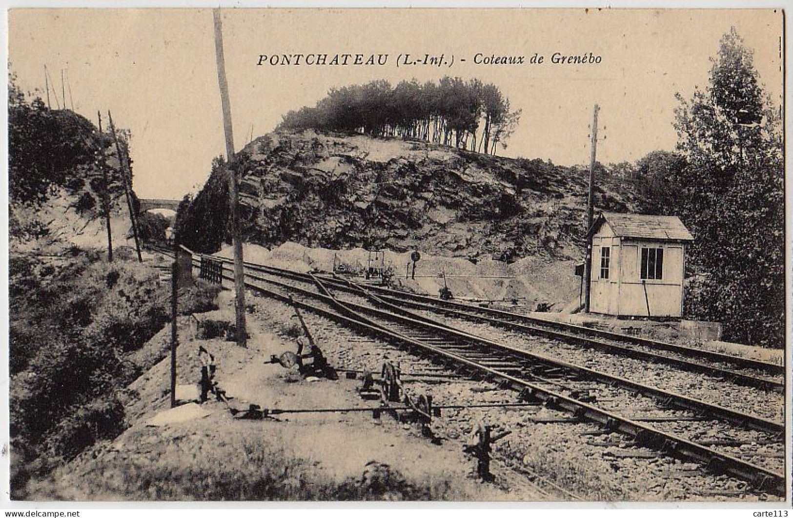 44 - B17217CPA - PONTCHATEAU - Coteaux De Grenebo - Très Bon état - LOIRE-ATLANTIQUE - Pontchâteau