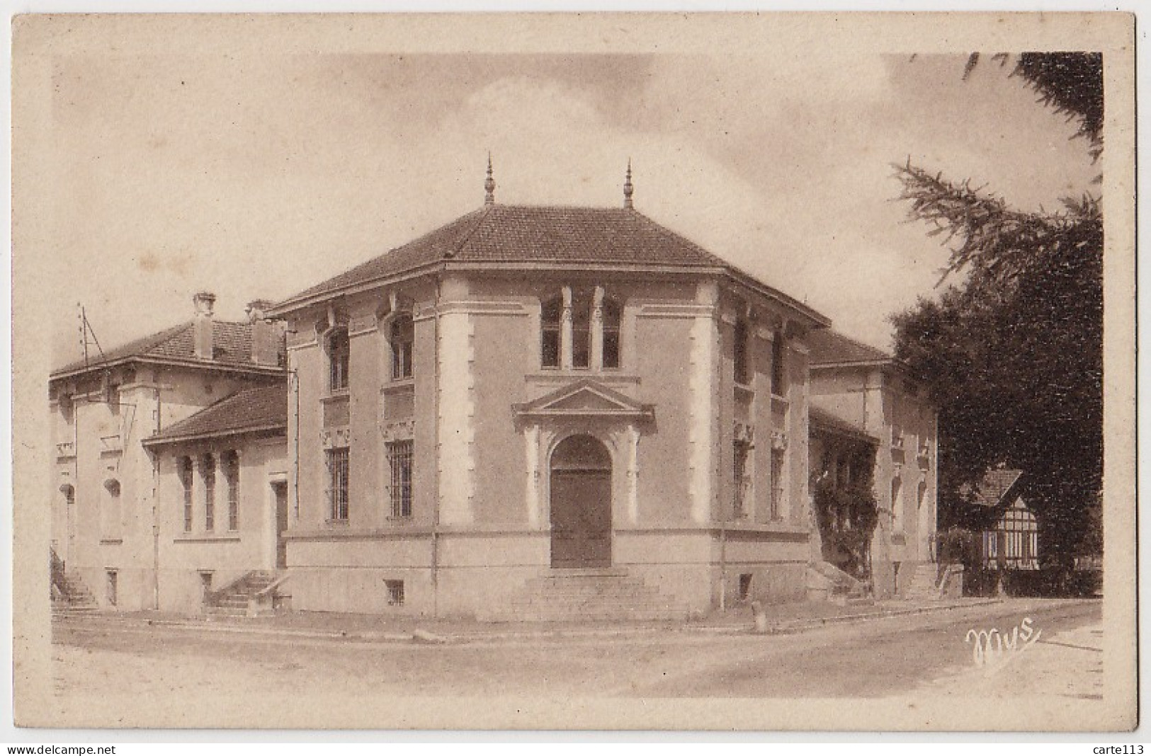 40 - B17186CPA - LESPERON - La Poste Et Salle De Reunion - Très Bon état - LANDES - Sonstige & Ohne Zuordnung