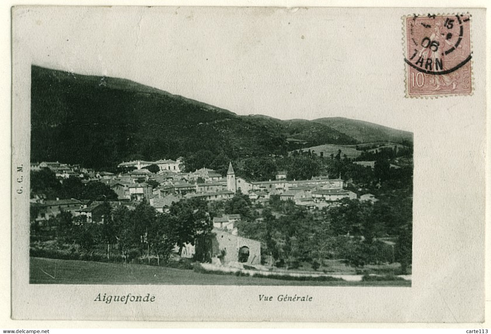 81 - B16696CPA - AIGUEFONDE - Vue Generale - Très Bon état - TARN - Autres & Non Classés