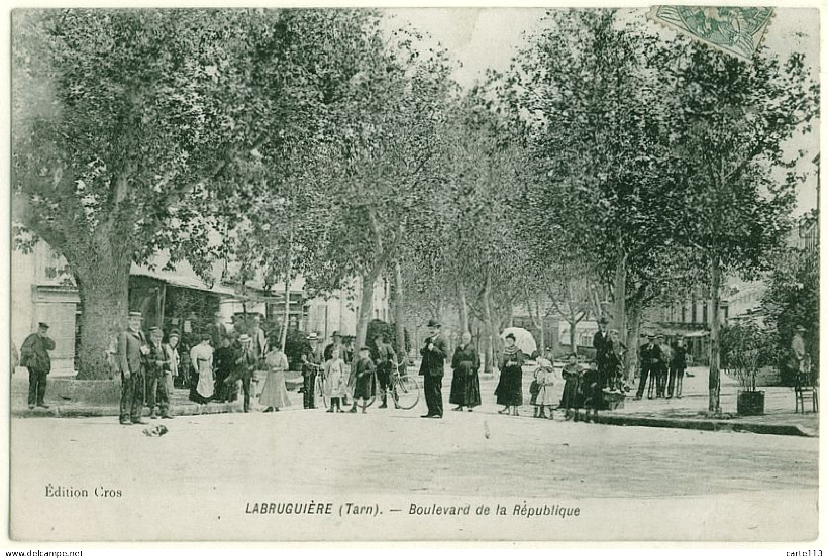 81 - B16647CPA - LABRUGUIERE - Boulevard De La Republique - Très Bon état - TARN - Labruguière