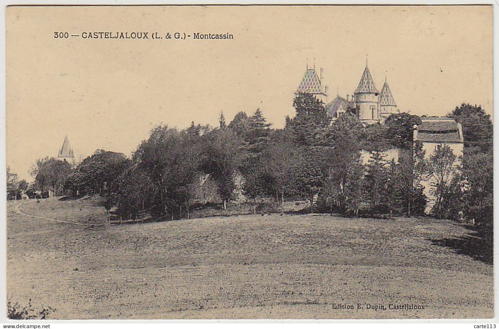 47 - B10838CPA - CASTELJALOUX - Montcassin - Très Bon état - LOT-ET-GARONNE - Casteljaloux