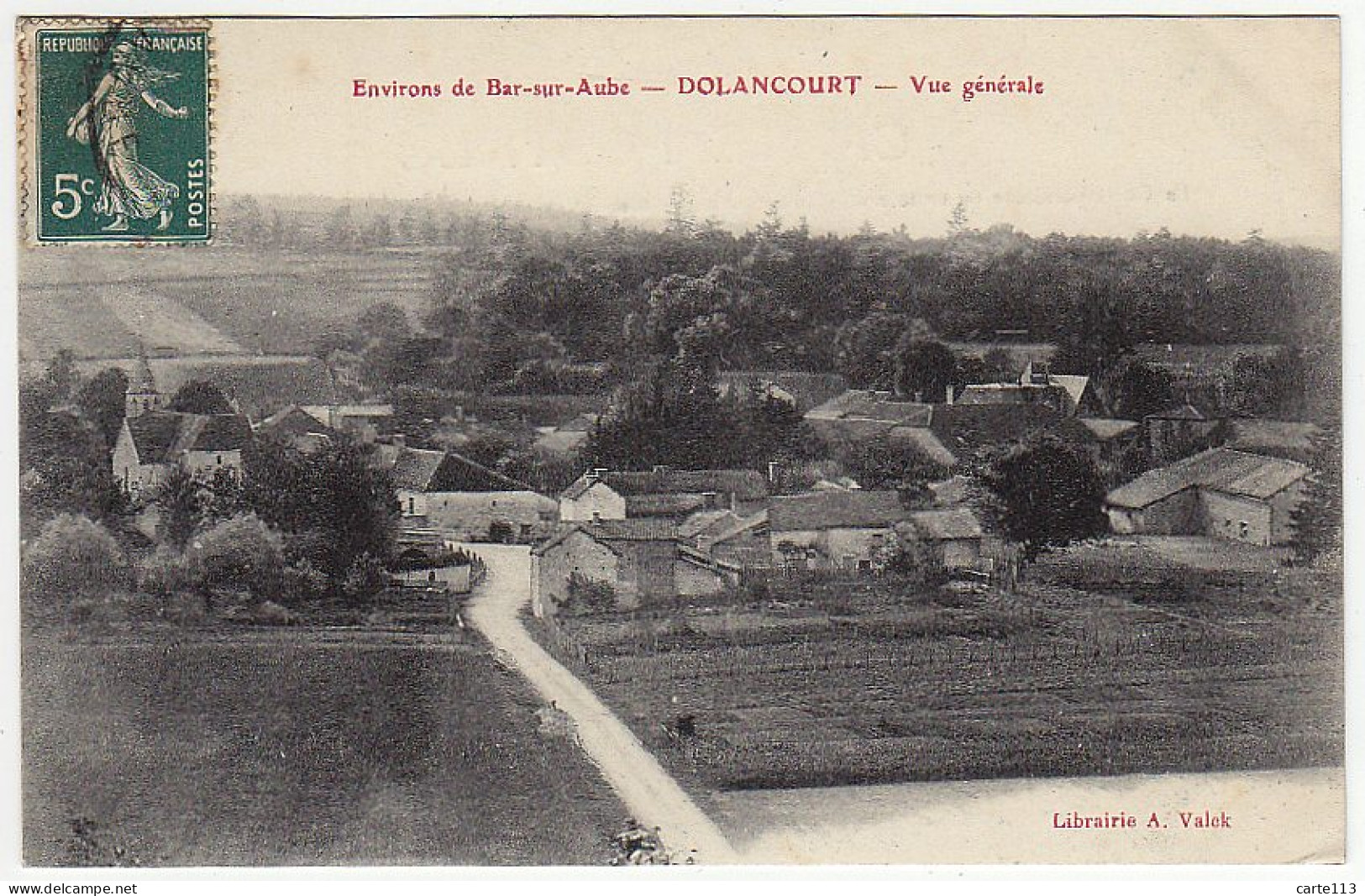 10 - B10573CPA - DOLANCOURT - Vue Générale - Grève Des Vignerons - Parfait état - AUBE - Andere & Zonder Classificatie