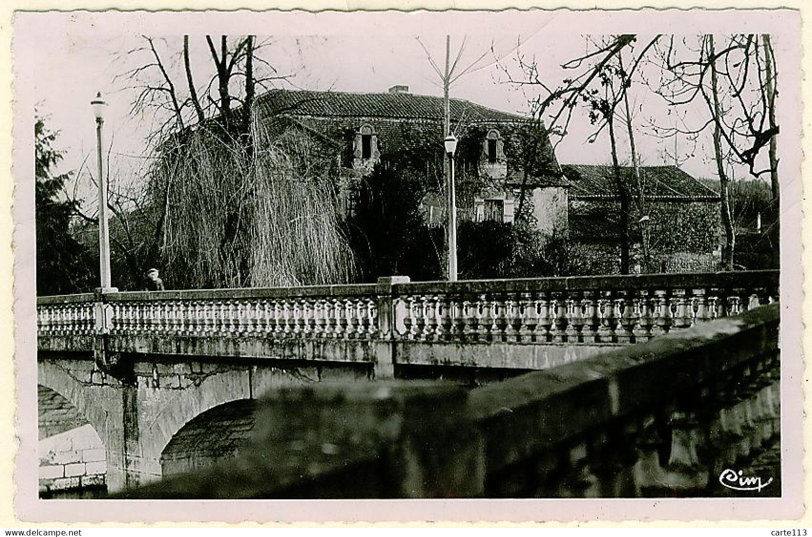 24 - B10323CPSM - SAINT PARDOUX LA RIVIERE - Pont De La Barre - Très Bon état - DORDOGNE - Other & Unclassified