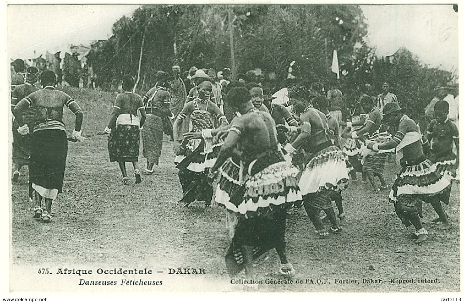 0 - T9611CPA - SENEGAL - DAKAR - Danseuses Féticheuses - Parfait état - AFRIQUE - Senegal