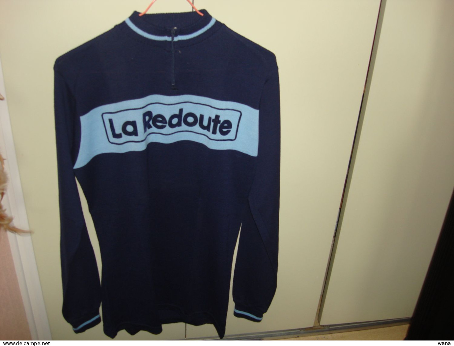 Maillot Cycliste La Redoute Manches Longues T4 Vintage Année 74 - Andere & Zonder Classificatie