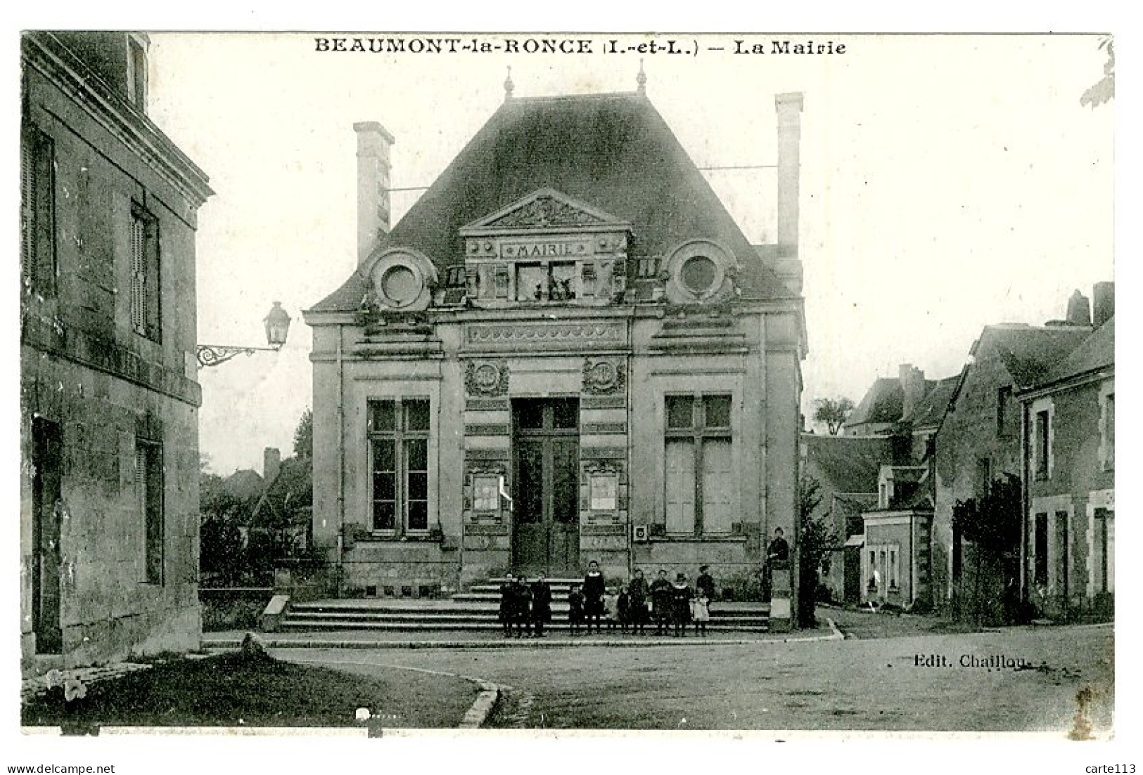 37 - B4153CPA - BEAUMONT LA RONCE - La Mairie - Très Bon état - INDRE-ET-LOIRE - Other & Unclassified