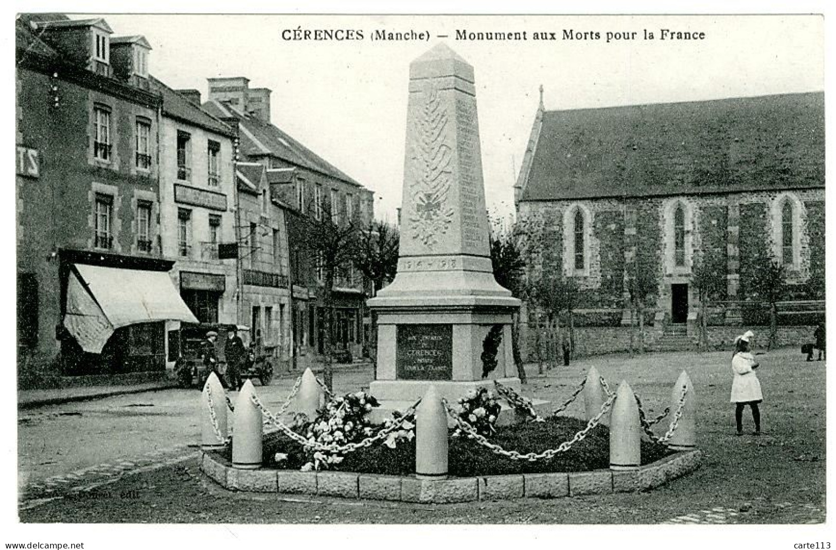 50 - B2959CPA - CERENCES - Monuments Aux Morts Pour La France - Bon état - MANCHE - Other & Unclassified