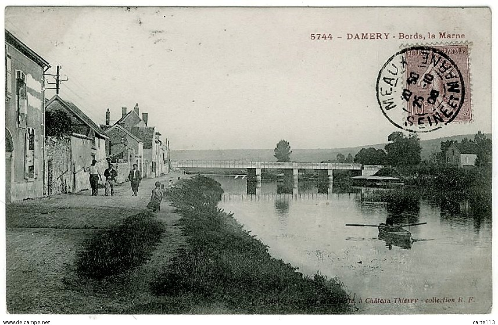 51 - B2913CPA - DAMERY - Bords De Marne - Bon état - MARNE - Sonstige & Ohne Zuordnung