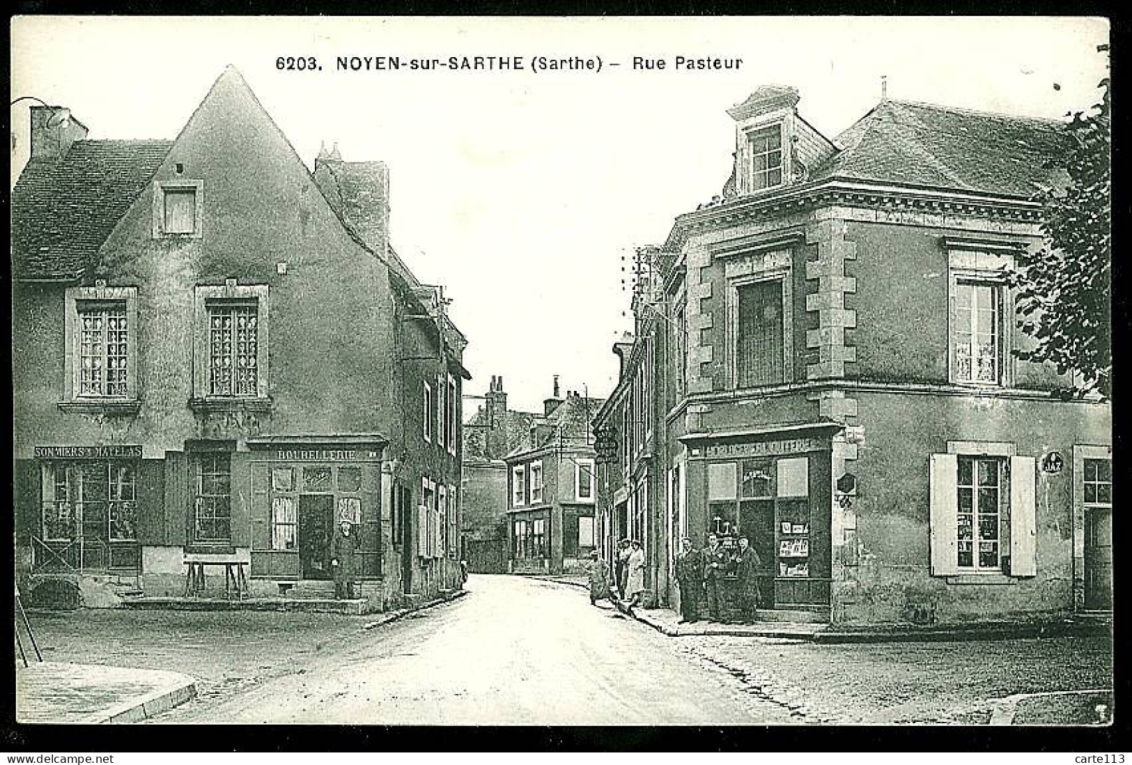 72 - B1537CPA - NOYEN SUR SARTHE - 6203 - Rue Pasteur - Très Bon état - SARTHE - Autres & Non Classés