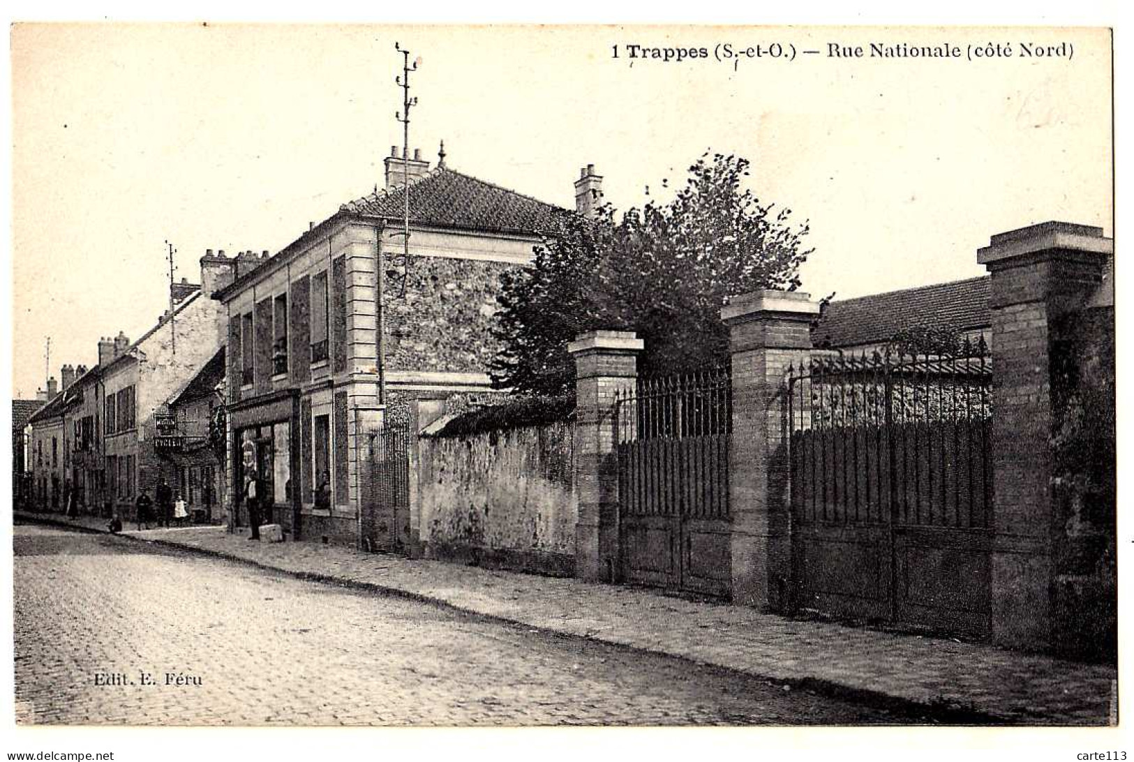 78 - B1219CPA - TRAPPES - 1 - Rue Nationale Côté Nord - Très Bon état - YVELINES - Trappes