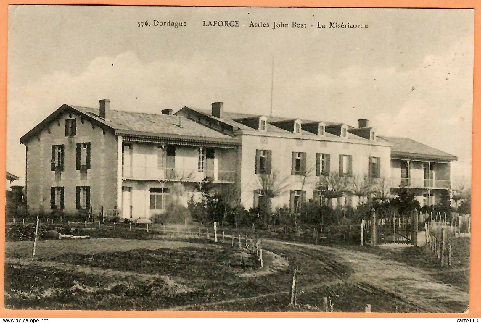 24 - B34541CPA - LAFORCE - LA FORCE - Asile John Bost - La Miséricorde - Très Bon état - DORDOGNE - Other & Unclassified