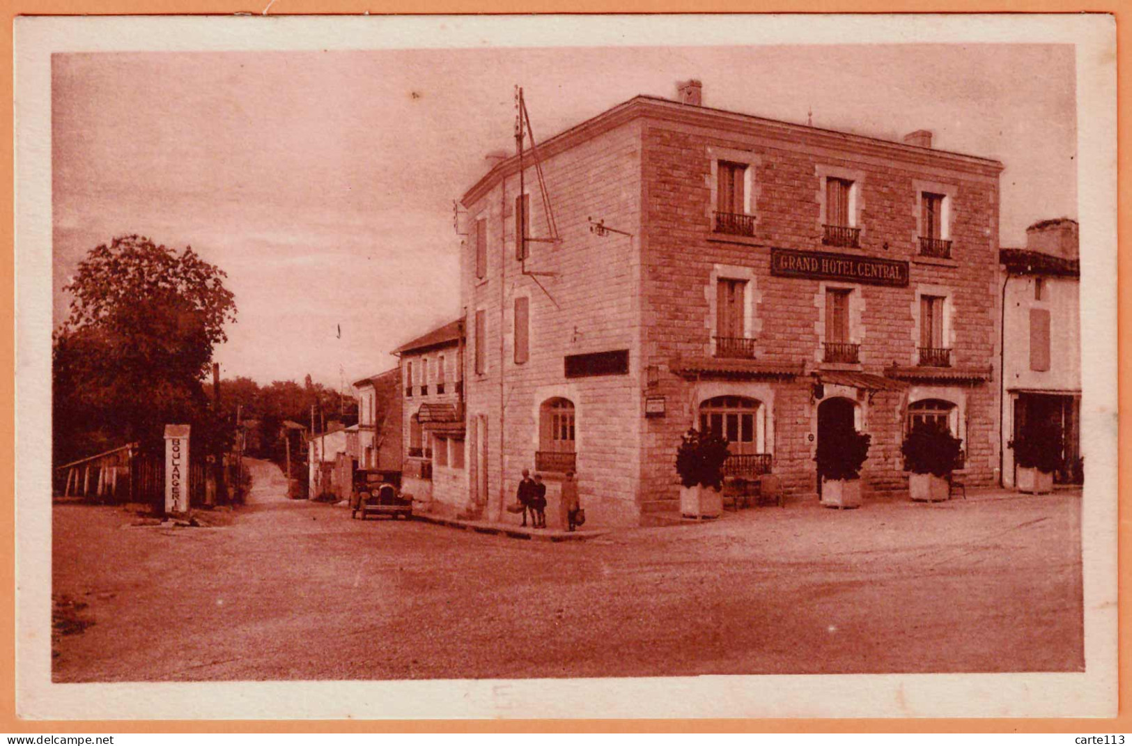 17 - B34306CPA - SAINT ST PORCHAIRE - L'Hotel Central - Très Bon état - CHARENTE-MARITIME - Andere & Zonder Classificatie