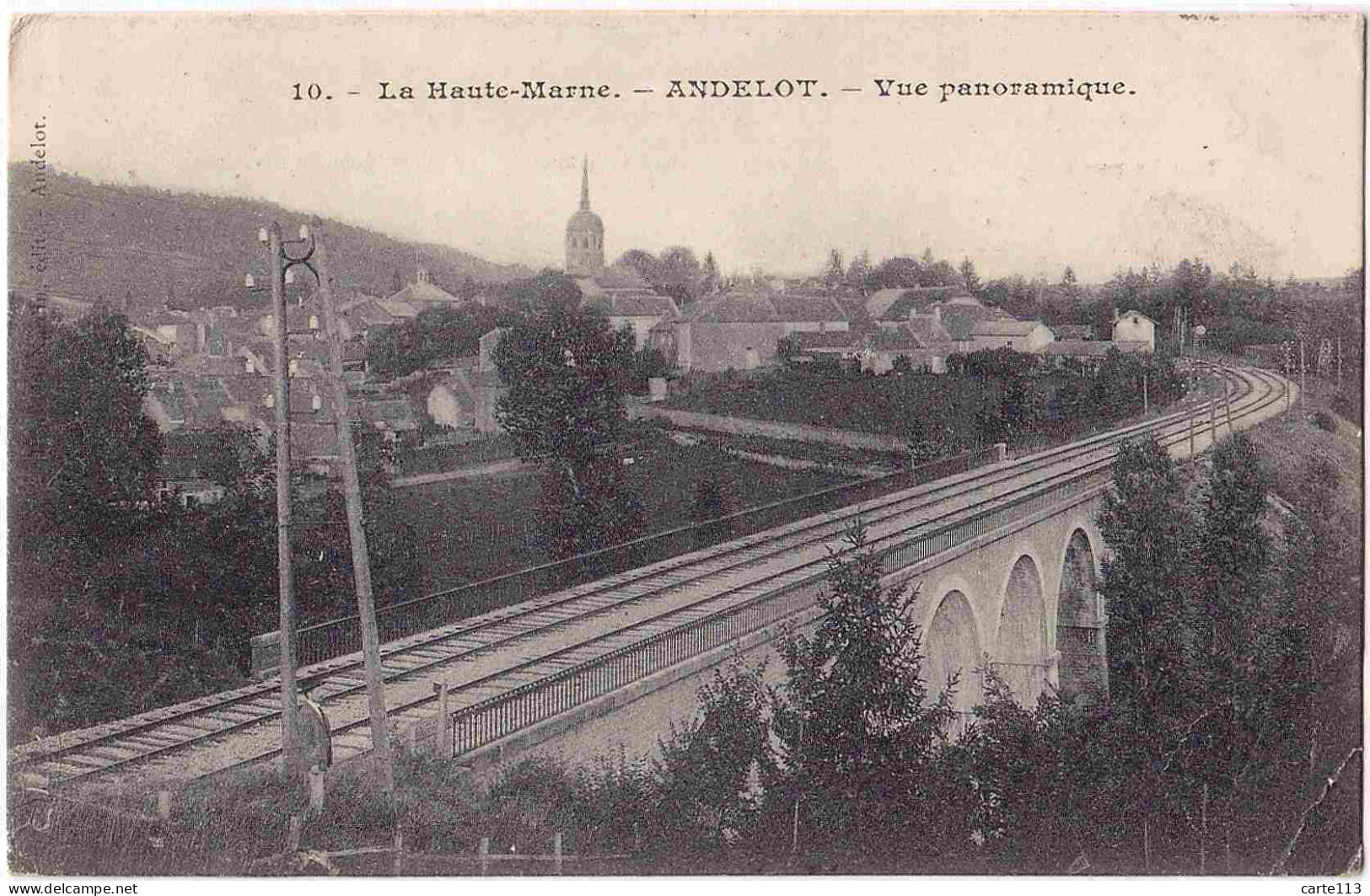 52 - B32717CPA - ANDELOT - Vue Panoramique - Bon état - HAUTE-MARNE - Andelot Blancheville