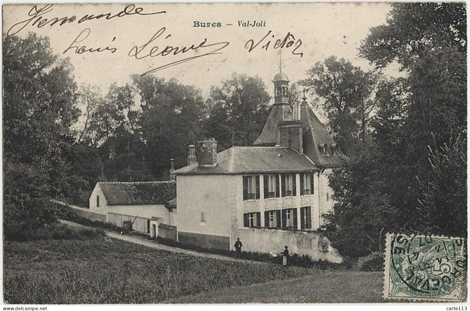 78 - B30883CPA - BURES - Val Joli - Bon état - YVELINES - Sonstige & Ohne Zuordnung