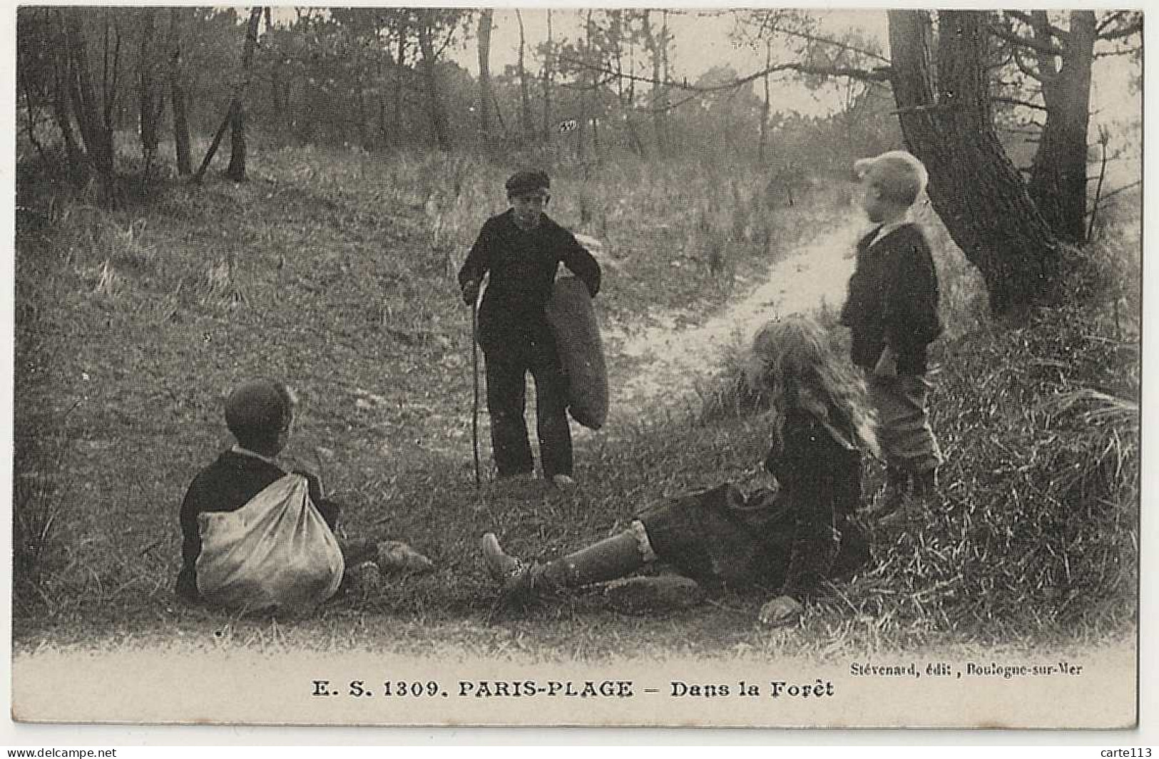 62 - B30726CPA - LE TOUQUET PARIS PLAGE - Dans La Foret - Parfait état - PAS-DE-CALAIS - Le Touquet