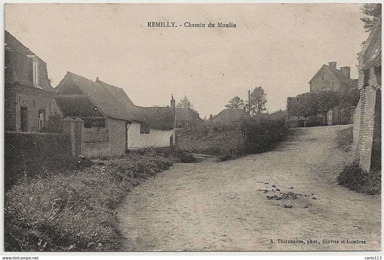 62 - B30754CPA - REMILLY - Chemin Du Moulin - Parfait état - PAS-DE-CALAIS - Other & Unclassified