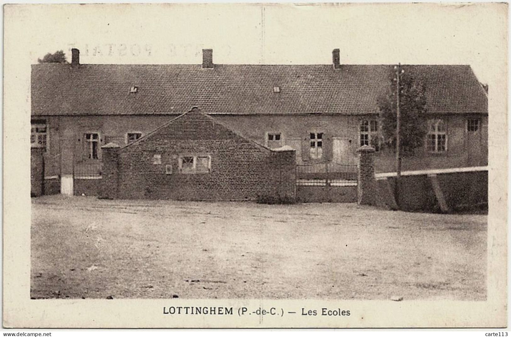 62 - B30612CPA - LOTTINGHEM - Les Ecoles - Parfait état - PAS-DE-CALAIS - Sonstige & Ohne Zuordnung