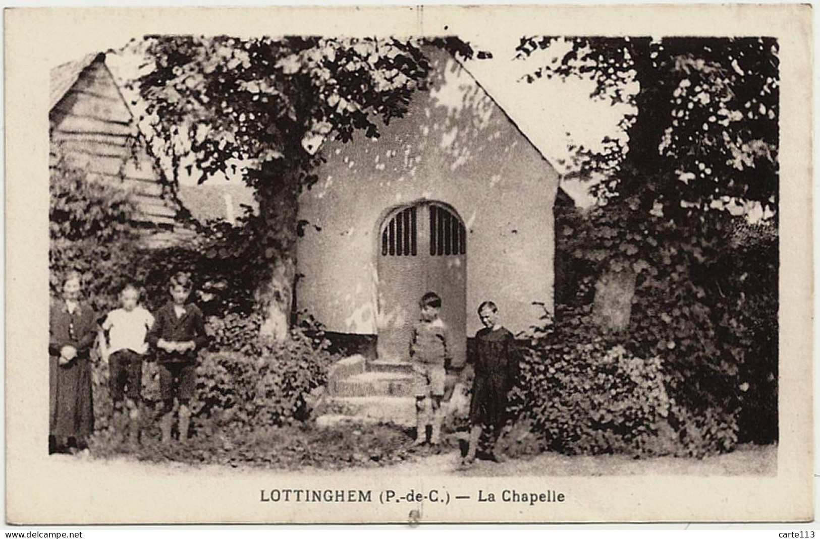 62 - B30613CPA - LOTTINGHEM - La Chapelle - Parfait état - PAS-DE-CALAIS - Sonstige & Ohne Zuordnung