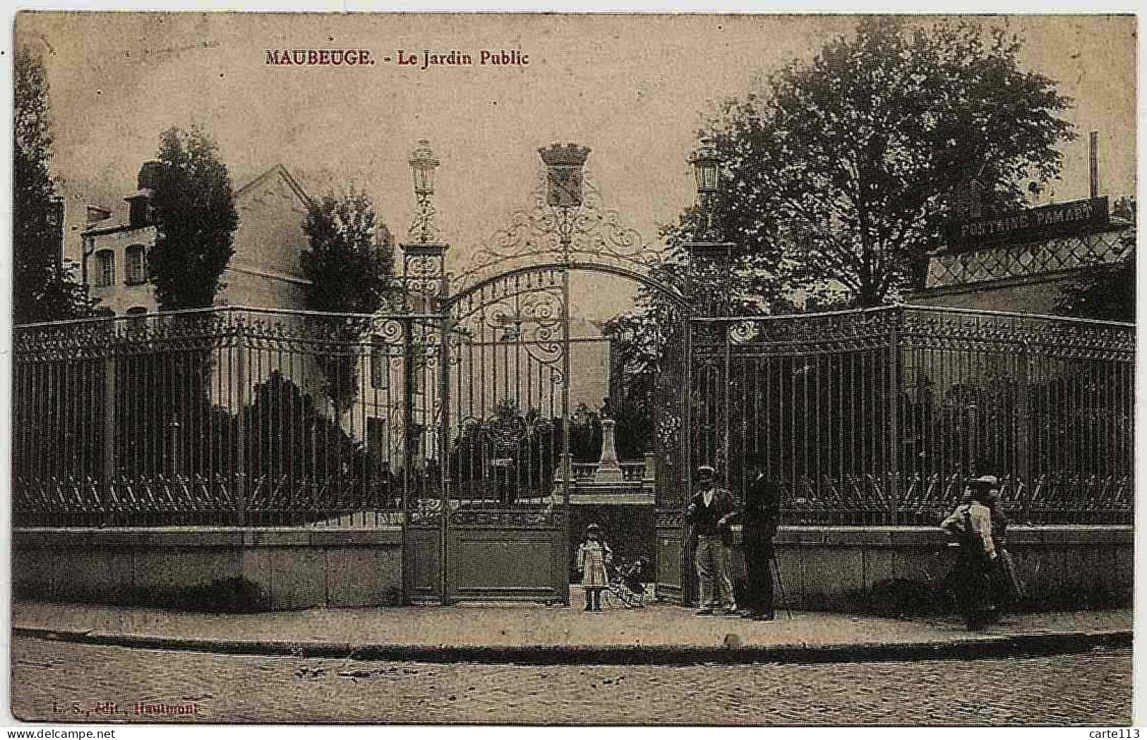 59 - B30138CPA - MAUBEUGE - Le Jardin Public - Jouet Enfant - Très Bon état - NORD - Maubeuge