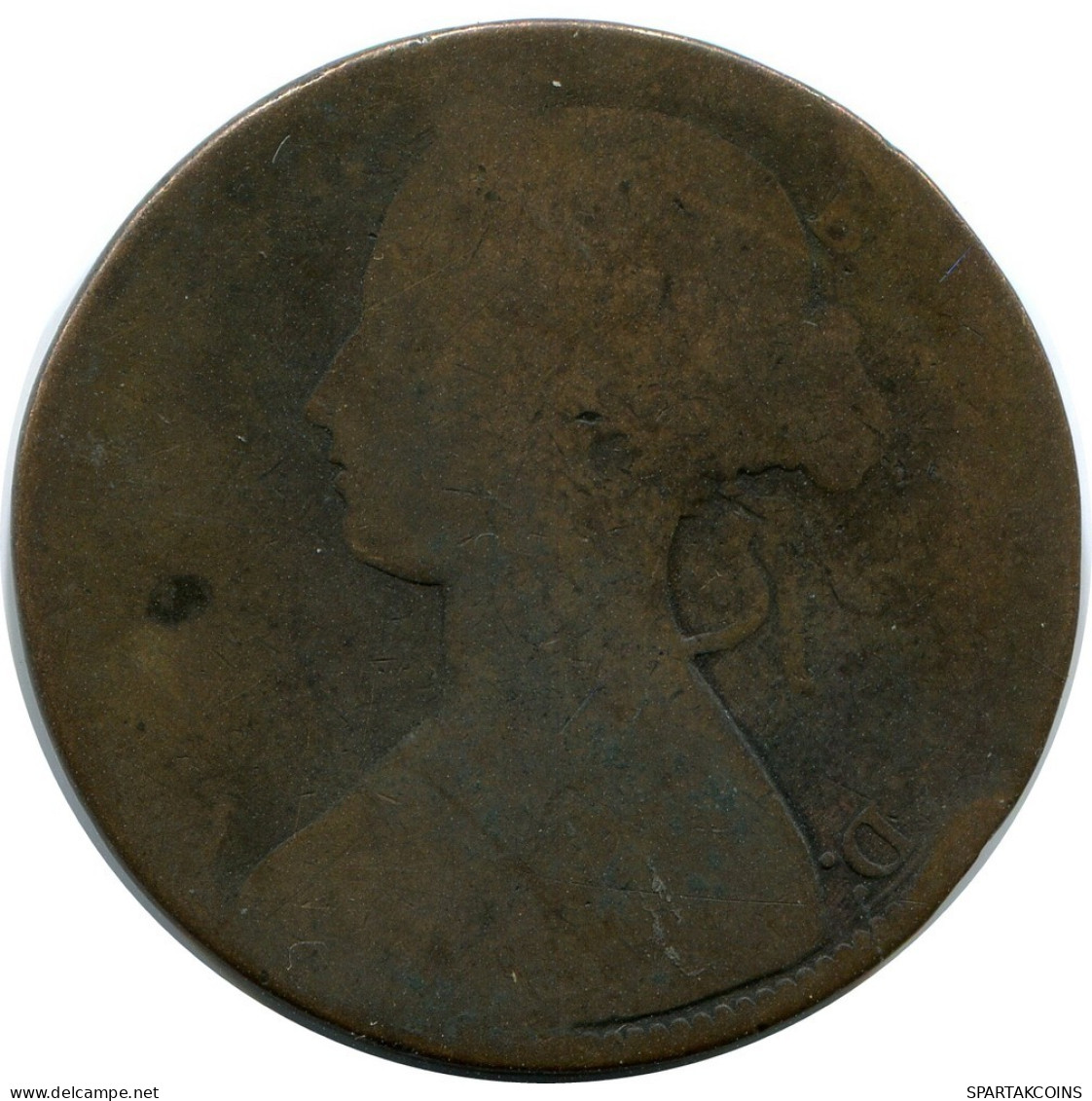 PENNY 1872 UK GBAN BRETAÑA GREAT BRITAIN Moneda #AZ767.E.A - D. 1 Penny