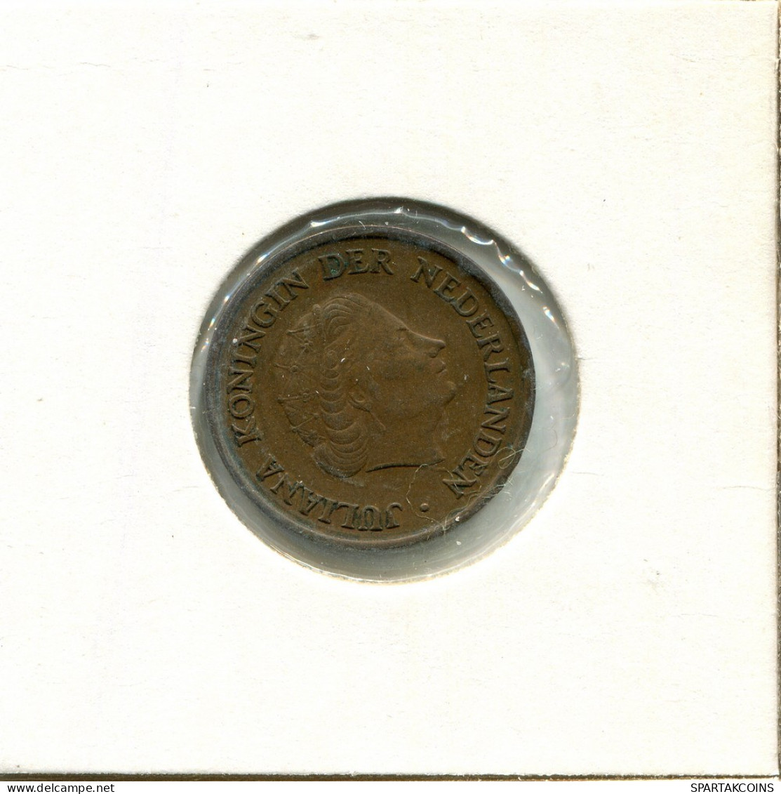 5 CENTS 1958 NÉERLANDAIS NETHERLANDS Pièce #AU459.F.A - 1948-1980: Juliana