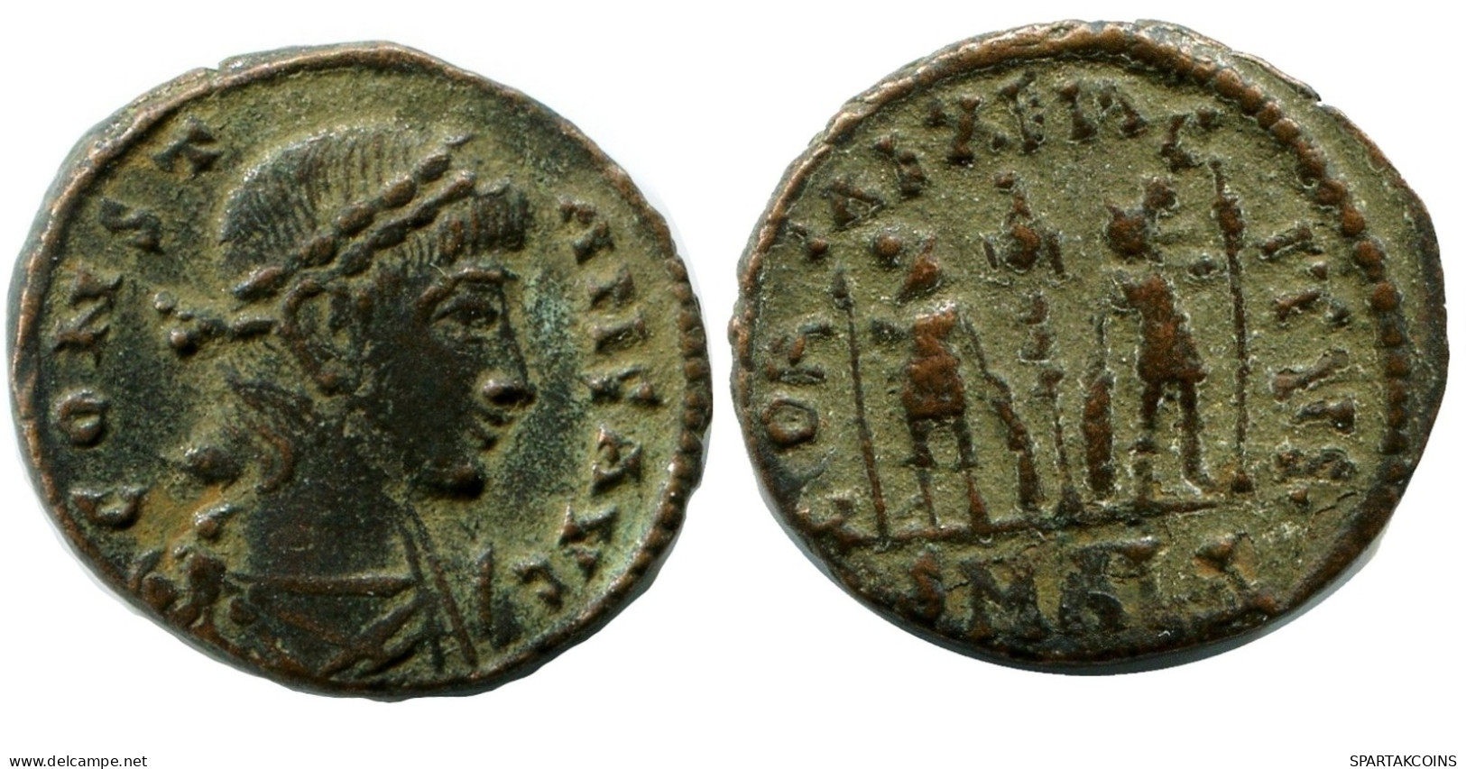 CONSTANS MINTED IN ALEKSANDRIA FROM THE ROYAL ONTARIO MUSEUM #ANC11359.14.U.A - Der Christlischen Kaiser (307 / 363)